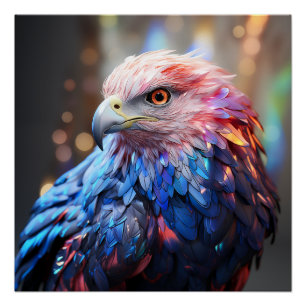 American Dream - Fantastic Eagle Poster