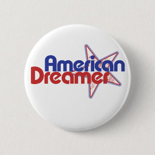 American Dreamer 6 Cm Round Badge