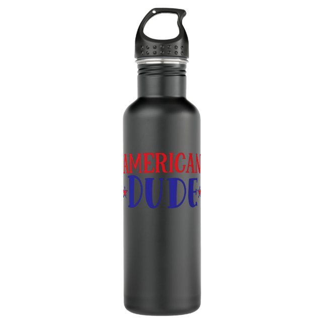 American Dude 710 Ml Water Bottle (Front)