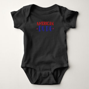 American Dude Baby Bodysuit