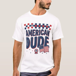 American Dude Patriotic Vintage Shirt Design_1