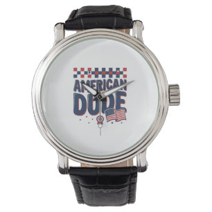 American Dude Patriotic Vintage Shirt Design_1 Watch