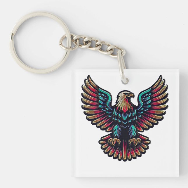 American Eagle 402 Key Ring (Front)