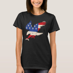 American Eagle 4th Of July Veterans Day T-Shirt