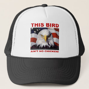 American Eagle Ain't No Chicken Ball Cap Trucker