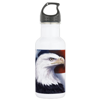 American Eagle and Flag 532 Ml Water Bottle