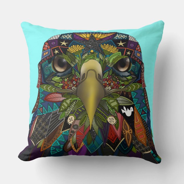 American Eagle blue Cushion (Front)