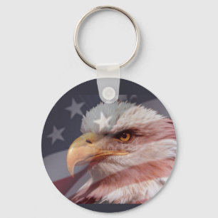 AMERICAN EAGLE  by SHARON SHARPE Key Ring