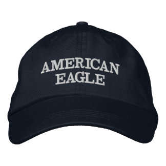 American Eagle Embroidered Hat