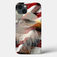 American Eagle Flag iPad Case