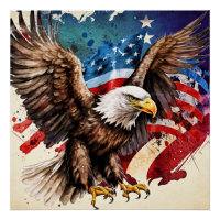 American Eagle flag