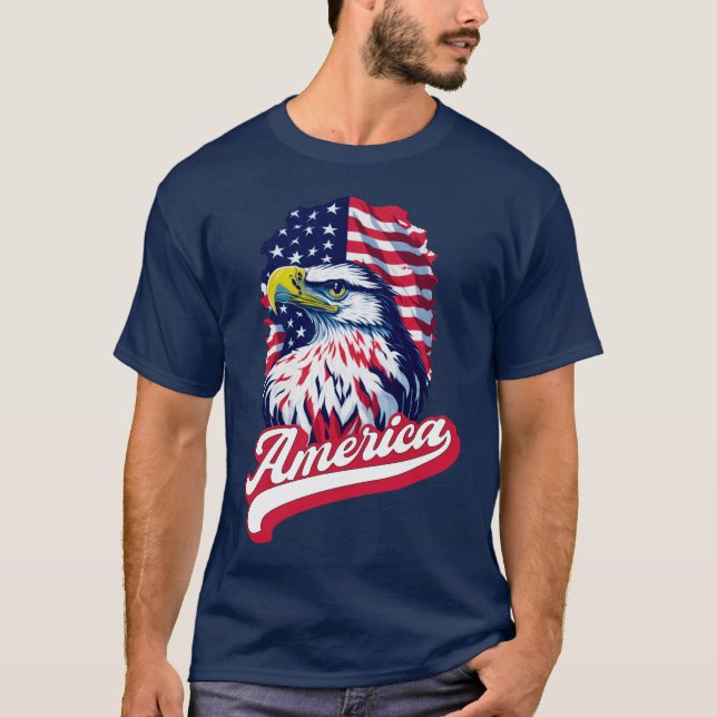 American Eagle Flag T-Shirt (Front)