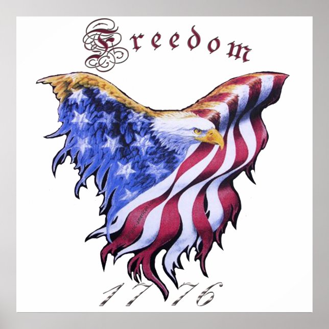 American Eagle -  Freedom Poster (Front)