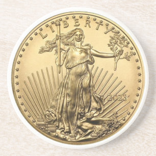 American Eagle Gold coin Coaster