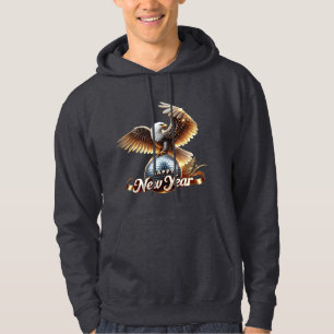 "American Eagle Happy New Year Hoodie