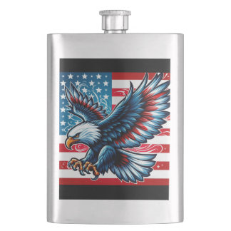 American Eagle  Hip Flask
