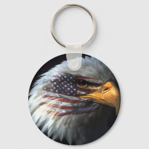 American Eagle Key Ring