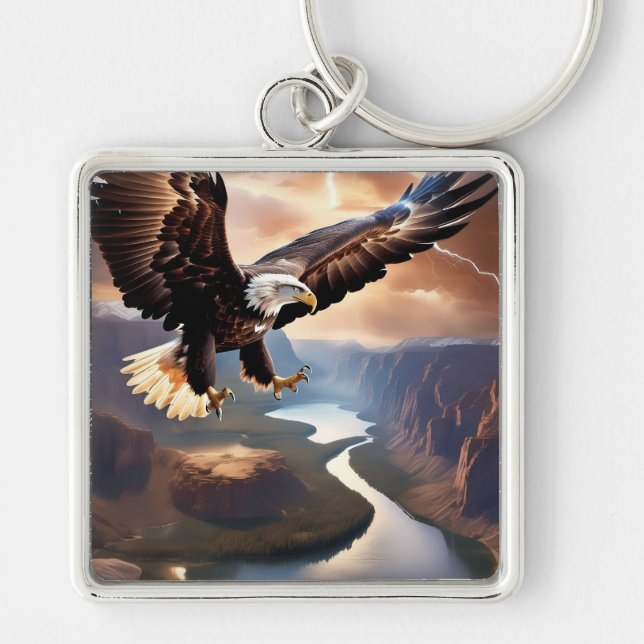 American Eagle Keychain (Front)