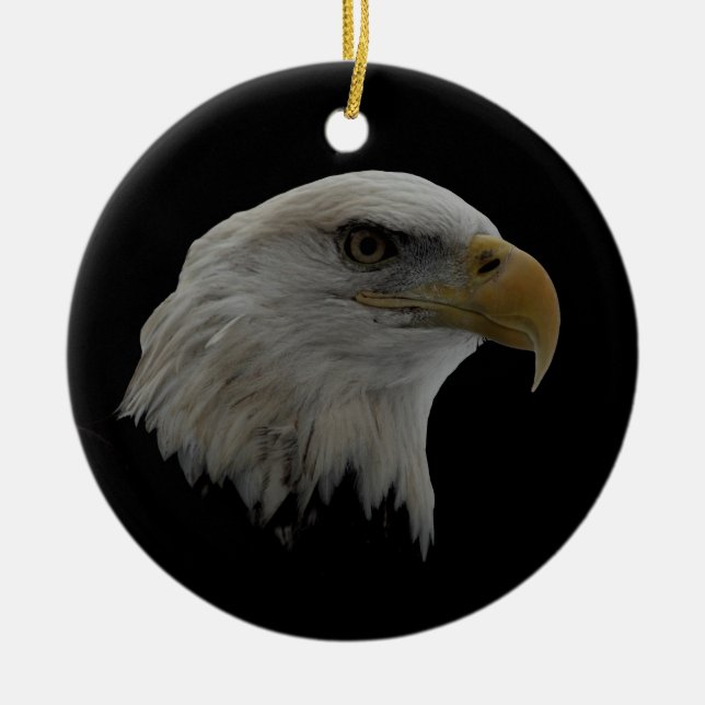 American Eagle Leadership Motivational Ceramic Ornament (Front)