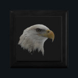 American Eagle Leadership Motivational Gift Box<br><div class="desc">Freedom & Courage Motivational  Eagles Images - Fearsome Patriotic Eagle - Pop Art Syle American Eagle Landing Image -Fearless American Bald Eagle: Flying American Eagle Pictures - The bald eagle is the national bird and symbol of the USA.</div>