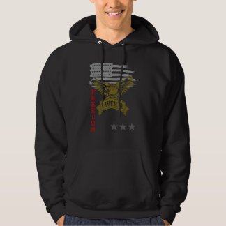 American Eagle Liberty Freedom Patriot Justice For Hoodie