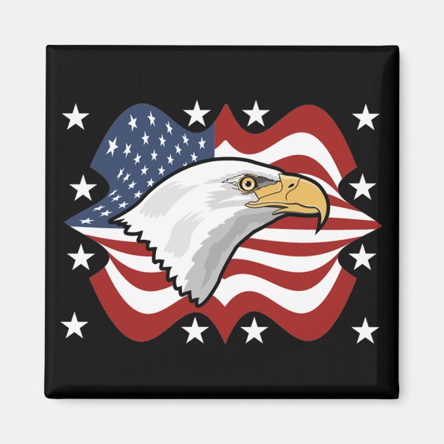 American Eagle magnet (Front)