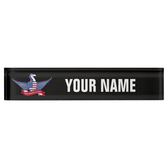 American eagle nameplate (Front)
