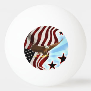 American eagle ping pong ball