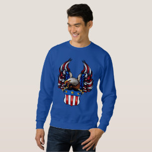 American Eagle, Red White & Blue, Patriot, Sweatshirt