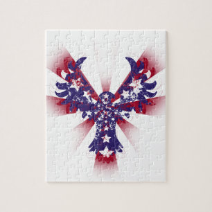 American Eagle Stars & Stripes Jigsaw Puzzle
