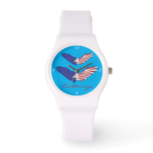 American Eagle Thunder_Cove Patriotic 4th of July Watch