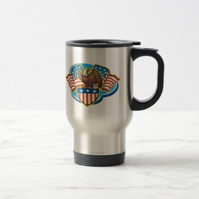 American Eagle Travel Mug (Right)