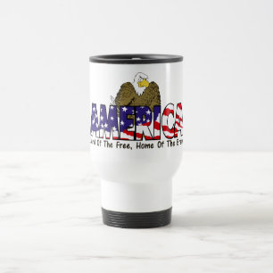 American Eagle Travel Mug