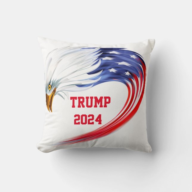 American Eagle Trump 2024   Cushion (Front)
