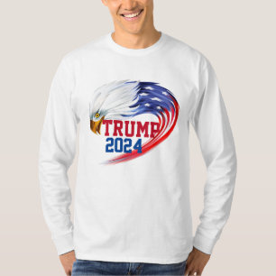 American Eagle Trump 2024  long Sleeve T-Shirt