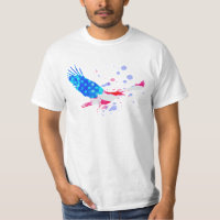 *~* American Eagle USA Flag Red White Blue