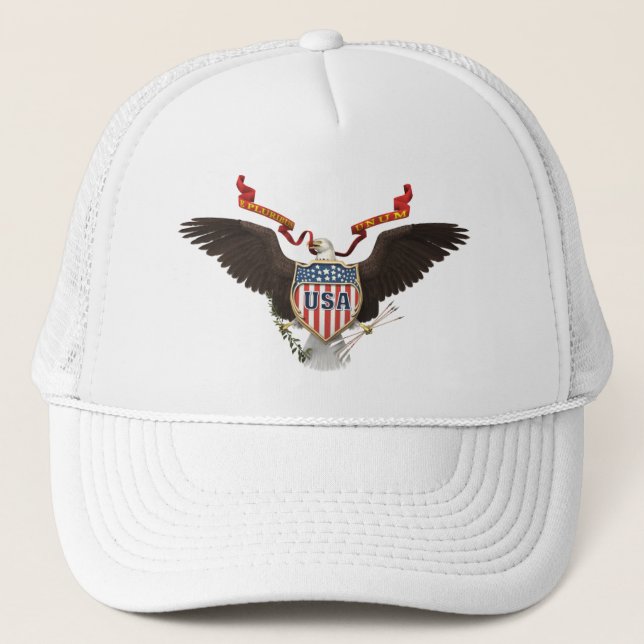 American Eagle USA White Hat (Front)
