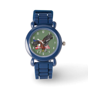 American Eagle with Cross Watch