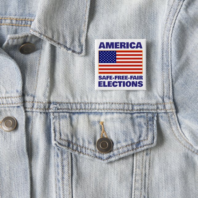 American Elections Button (In Situ)