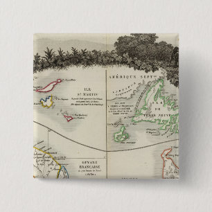 American empire 15 cm square badge