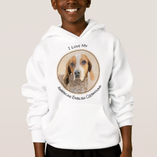 American English Coonhound Painting - Dog Art