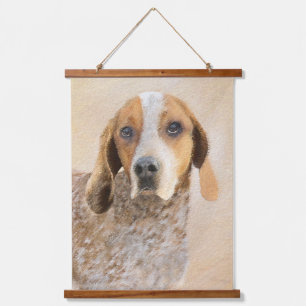 American English Coonhound Painting - Dog Art Hanging Tapestry
