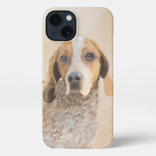 American English Coonhound Painting - Dog Art iPhone 13 Case