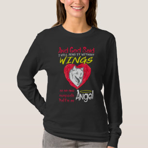 American Eskimo Angel Without Wings Pet T-Shirt