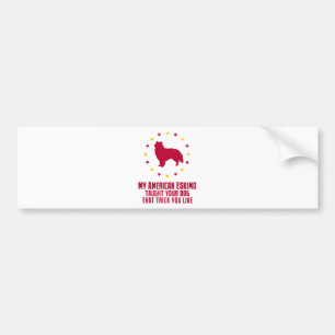 American Eskimo Bumper Sticker