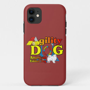 American Eskimo Dog Agility iPhone 11 Case