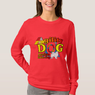American Eskimo Dog Agility Gifts T-Shirt