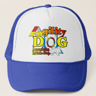American Eskimo Dog Agility Gifts Trucker Hat
