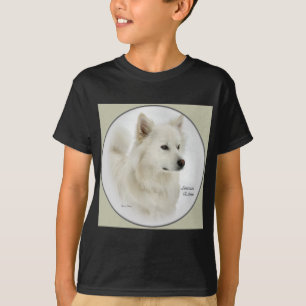 American Eskimo Dog Art Gifts T-Shirt