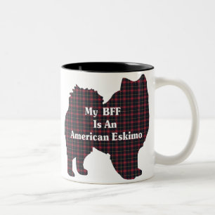 American Eskimo Dog BFF Mug